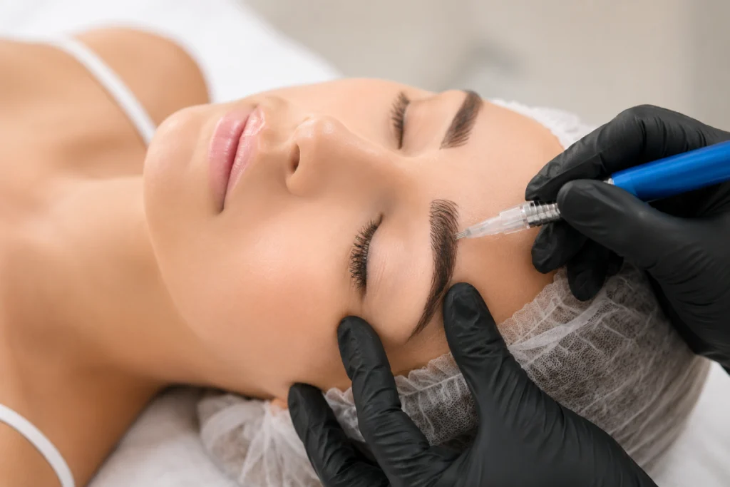 Microblading sonrası kaşların iyileşme süreci